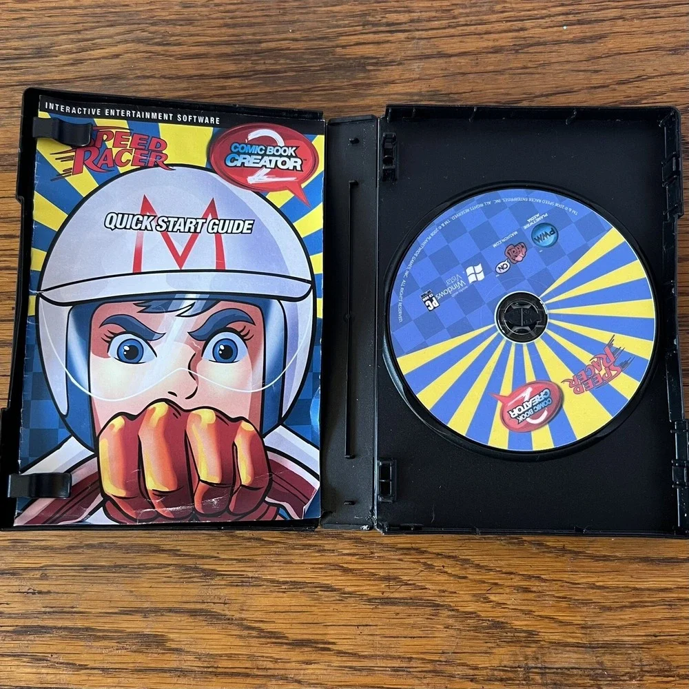 Speed Racer Comic Book Creator 2 [Windows 2000 and Up, CD-ROM] Planet Wide Media